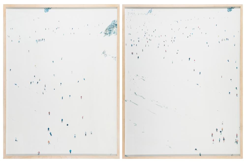 Walter Niedermayr comparable auction result: walter niedermayr bolzano italy 1952 theodulgletscher 2005 digital photograph copy 3 6