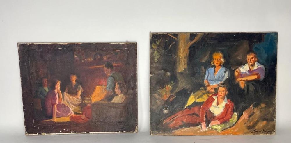 Charles Salis Lloyd comparable auction result: charles salis lloyd 1902 1960 family studies
