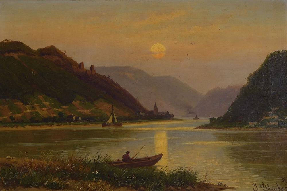 Johannes Glückert comparable auction result: johannes gl ckert 1868 mainz 1921 studies at the academy