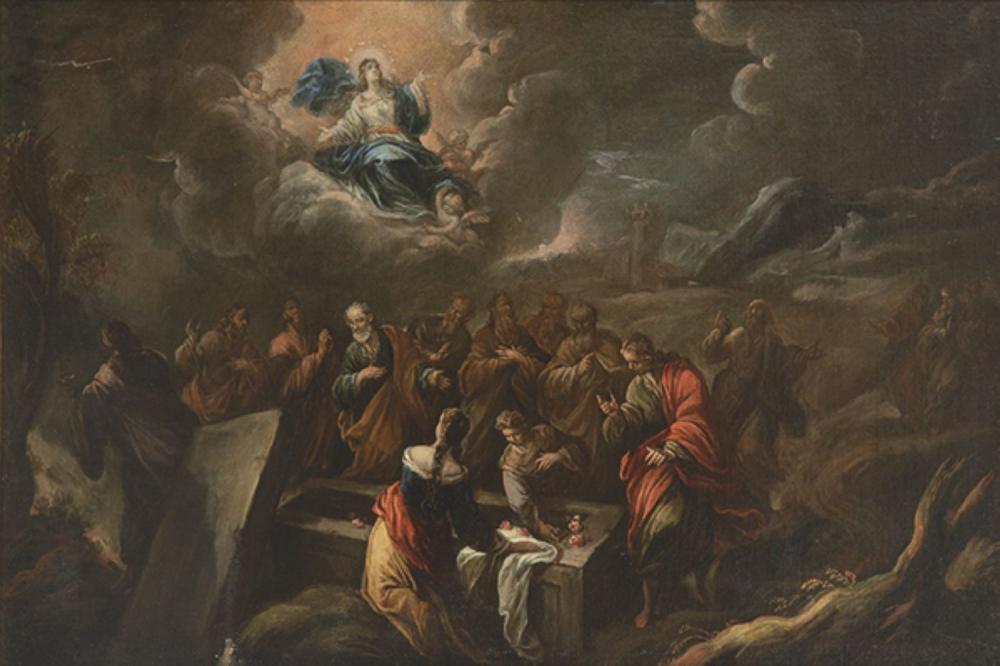 Francisco Antolínez y Sarabia comparable auction result: francisco antol nez y sarabia the assumption of mary into heaven