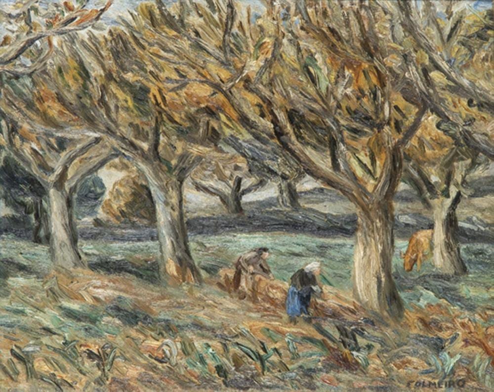 Manuel Colmeiro comparable auction result: manuel colmeiro landscape