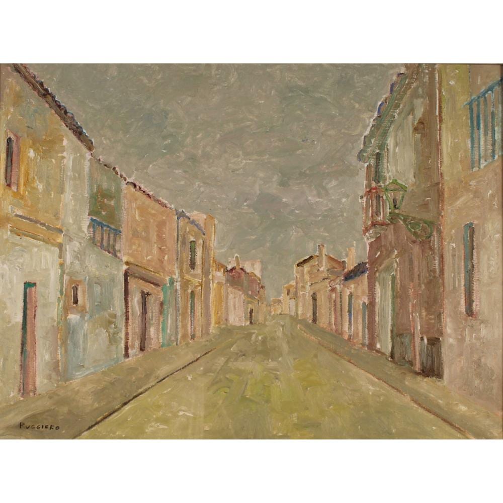 Amedeo Ruggiero comparable auction result: amedeo ruggiero 1912 1986 paesaggio andaluz