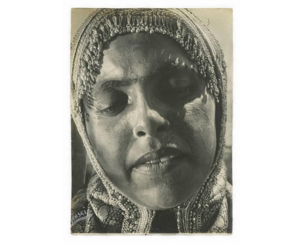 Helmar Lerski comparable auction result: portrait of a yemenite woman photograph by helmar lerski