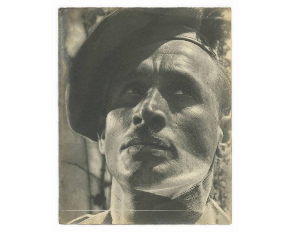 Helmar Lerski comparable auction result: jewish soldier photograph by helmar lerski