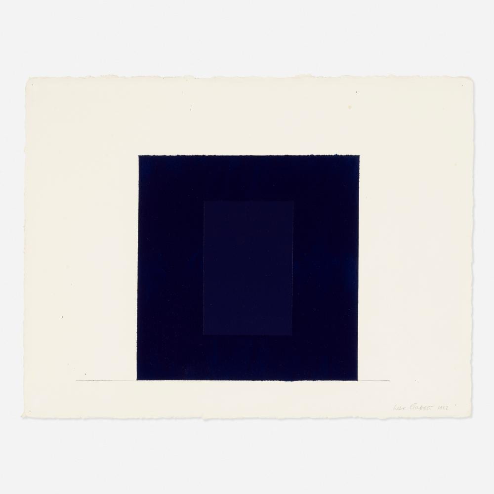 Max Gimblett comparable auction result: max gimblett phthalocyanine blue