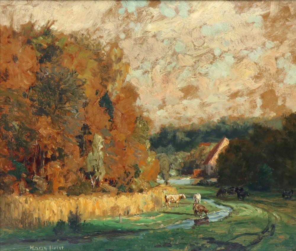 hans licht german 1876 1935 a landsc · Kinghams Auctioneers · 2021-12-10 Hans Licht comparable auction result: hans licht german 1876 1935 a landsc