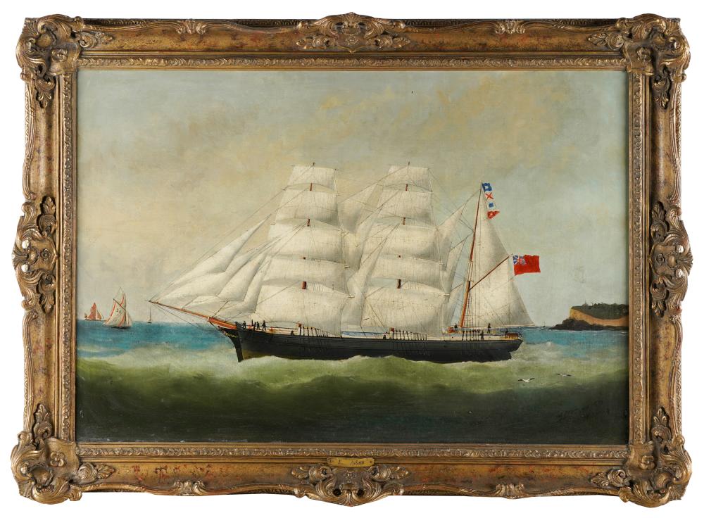 Victor Charles Edouard Adam comparable auction result: victor charles edouard adam 1868 1938 clipper ship