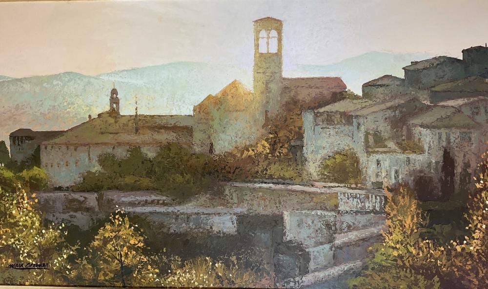 Mark Allen Coomer comparable auction result: mark allen coomer 1914 2004 oil on board