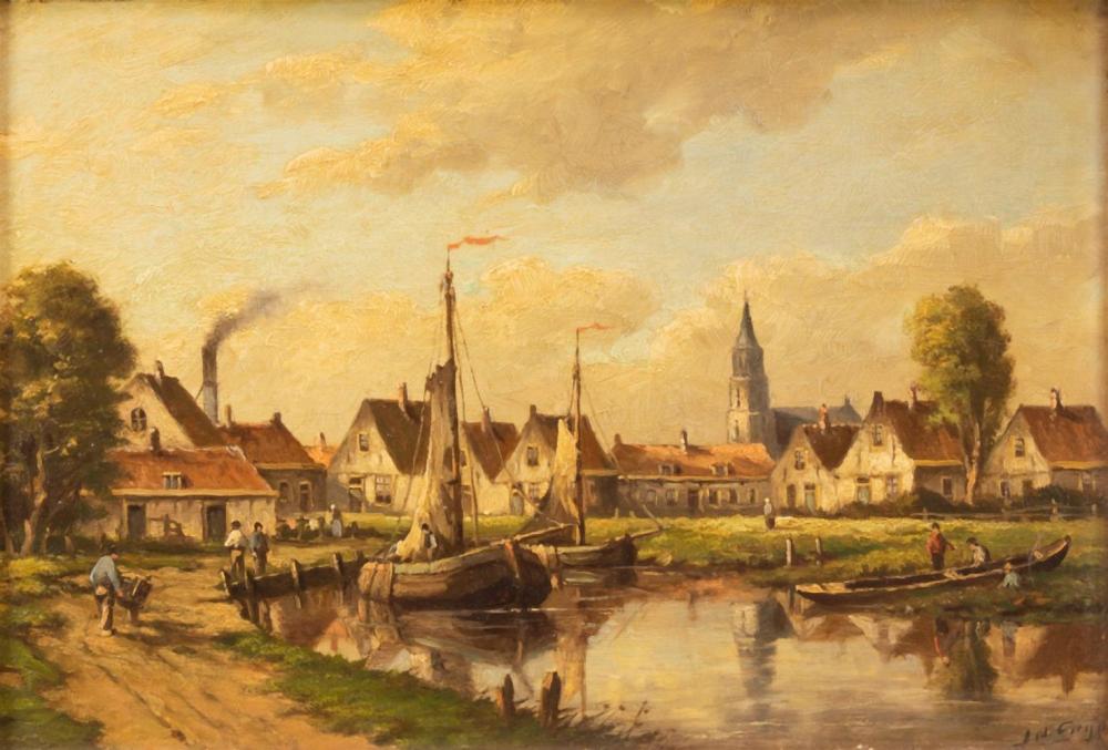 Adriaan Marinus Geijp comparable auction result: adriaan marinus geijp 1855 1926 twee pendanten