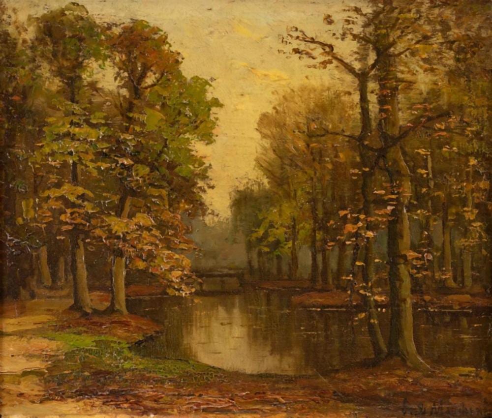 Frédéric Hendrik Mondriaan comparable auction result: frits mondriaan 1853 1932 het haagse bos