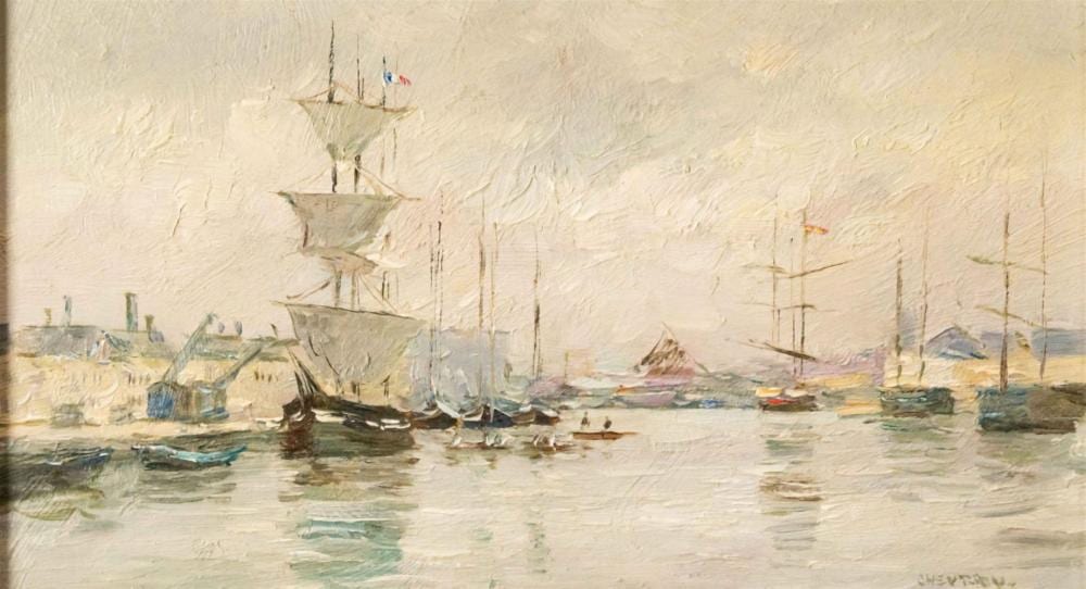 igor chevtsov 1963 zeilschepen in franse haven · Veilinghuis Onder de Boompjes · 2021-12-17 Igor Chevtsov comparable auction result: igor chevtsov 1963 zeilschepen in franse haven
