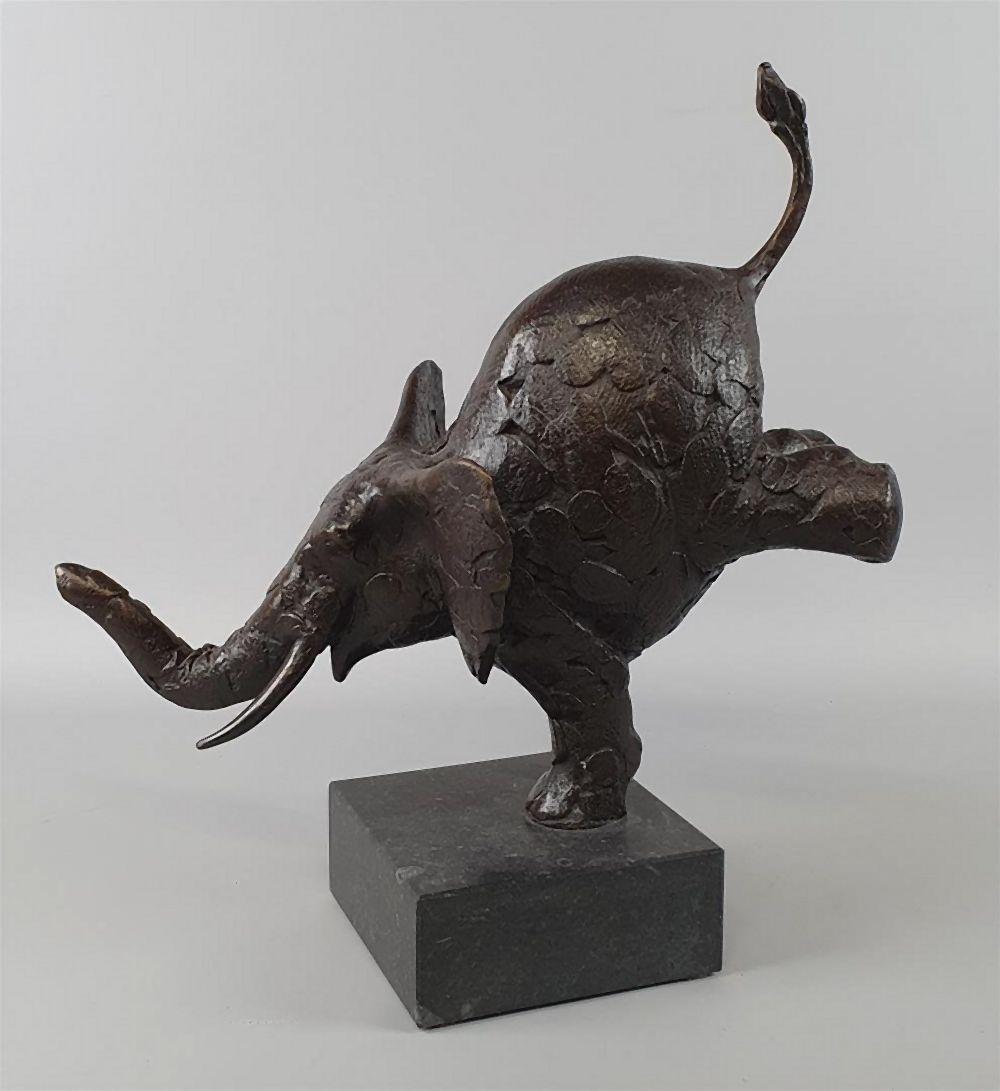 Evert den Hartog comparable auction result: evert den hartog 1949 de dansende olifant brons 28 45 op zwartma