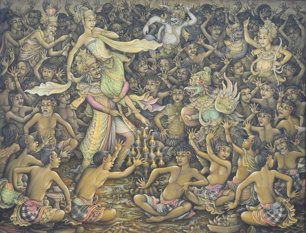 Kecak Dance Performing Rama Shinta comparable sale