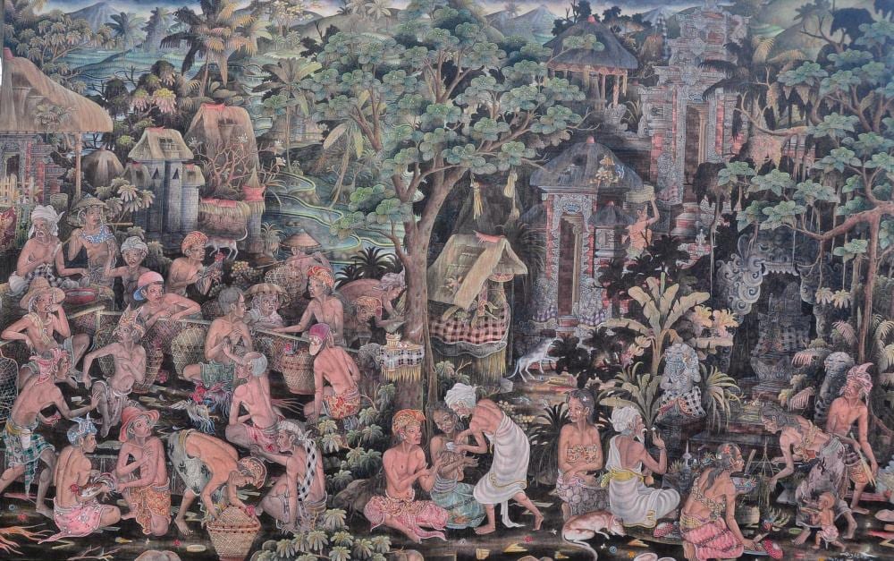Daily Life in Bali comparable sale