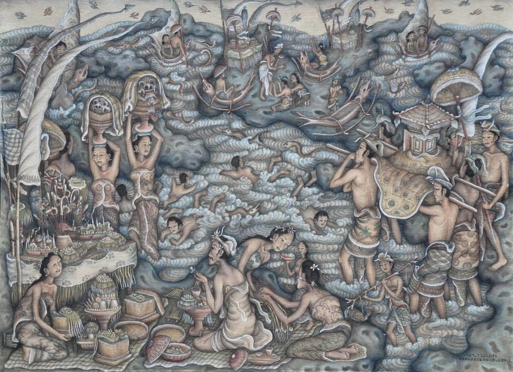 Melasti Procession comparable sale