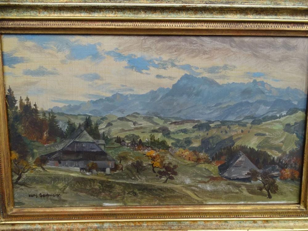 Hans Gartmeier comparable auction result: hans gartmeier 1910 1986 emmentaler landschaft