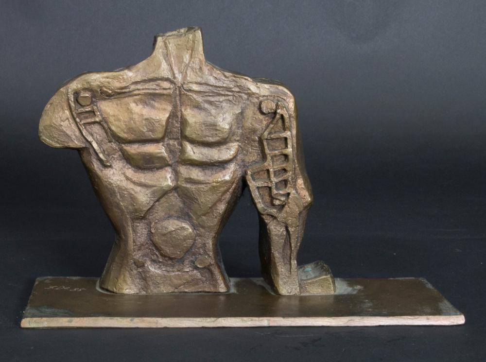 Franz Dewald comparable auction result: franz dewald 1911 1990 m nnertorso a male torso