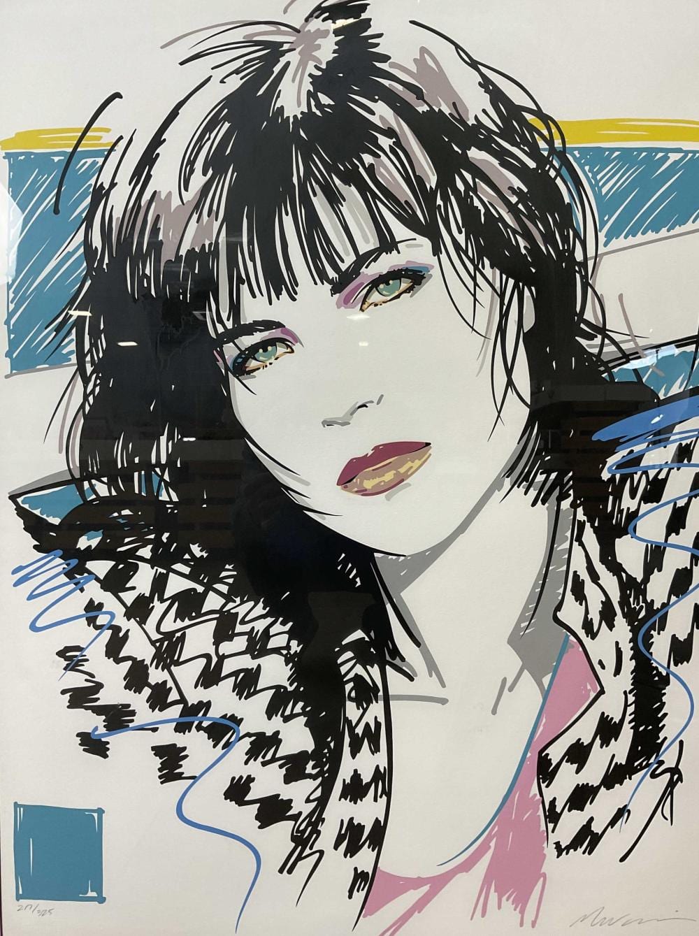 Dennis Mukai comparable auction result: dennis mukai nan signed limited edition serigraph
