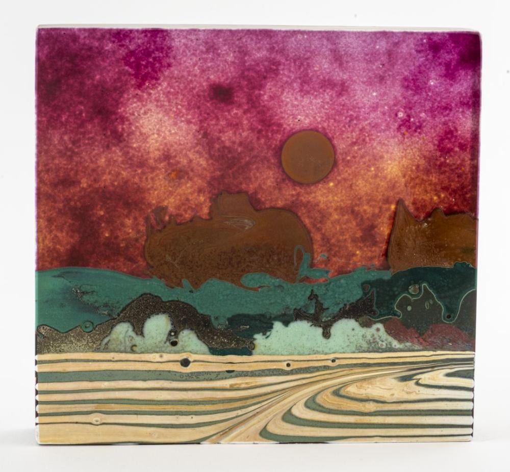 Jack Ink comparable auction result: jack ink signed and numbered studio art glass