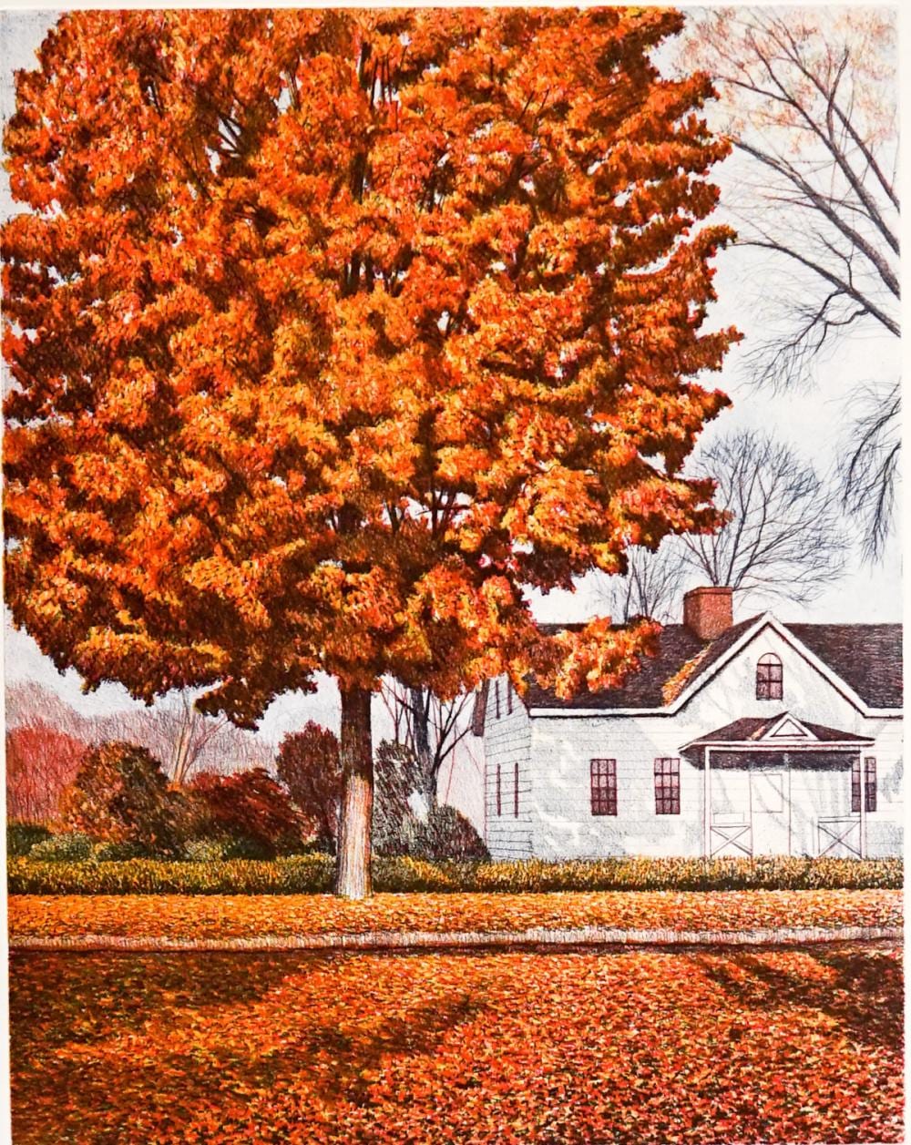 Oliviero Masi comparable auction result: oliviero masi signed lithograph in colors