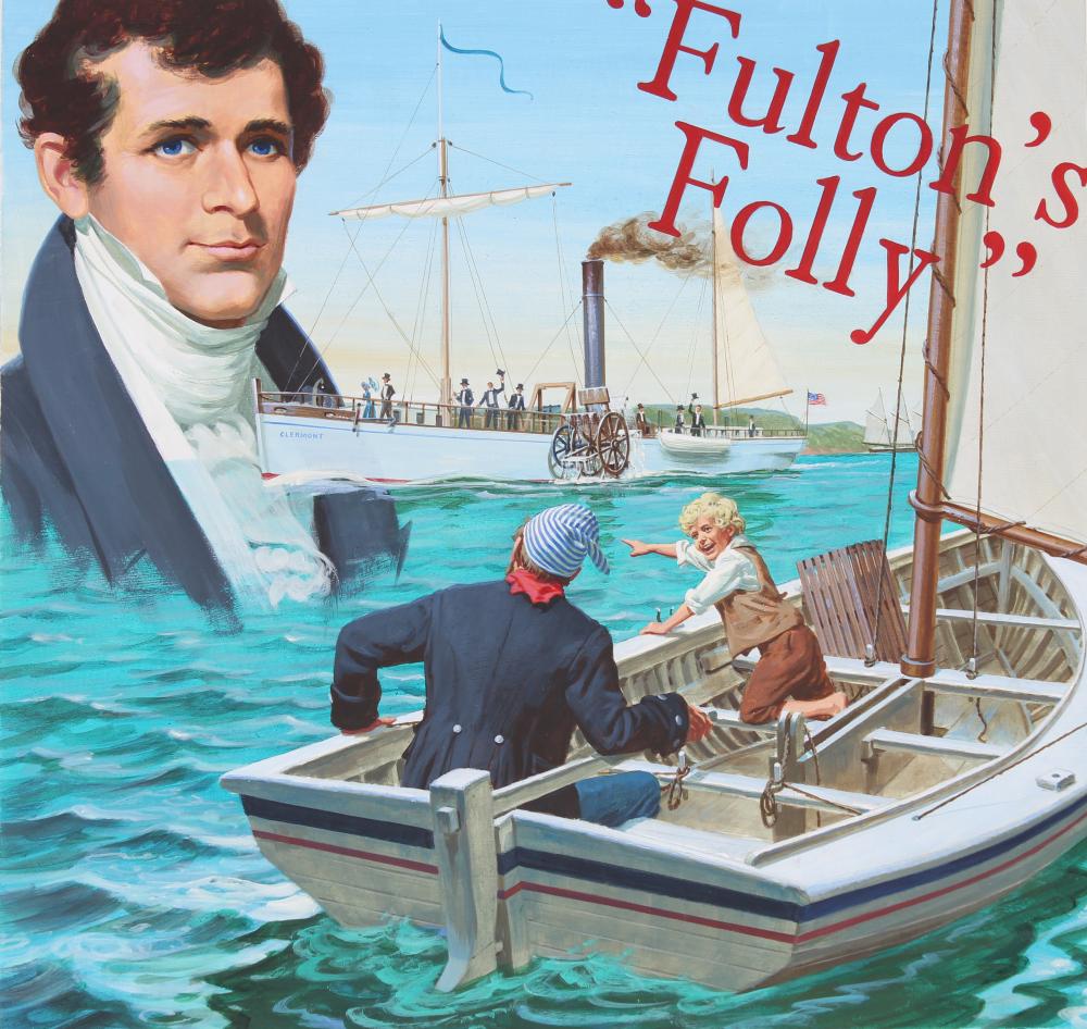 ed vebell 1921 2018 fultons clermont steamboat · Helmuth Stone · 2022-01-09 Edward T. Vebell comparable auction result: ed vebell 1921 2018 fultons clermont steamboat