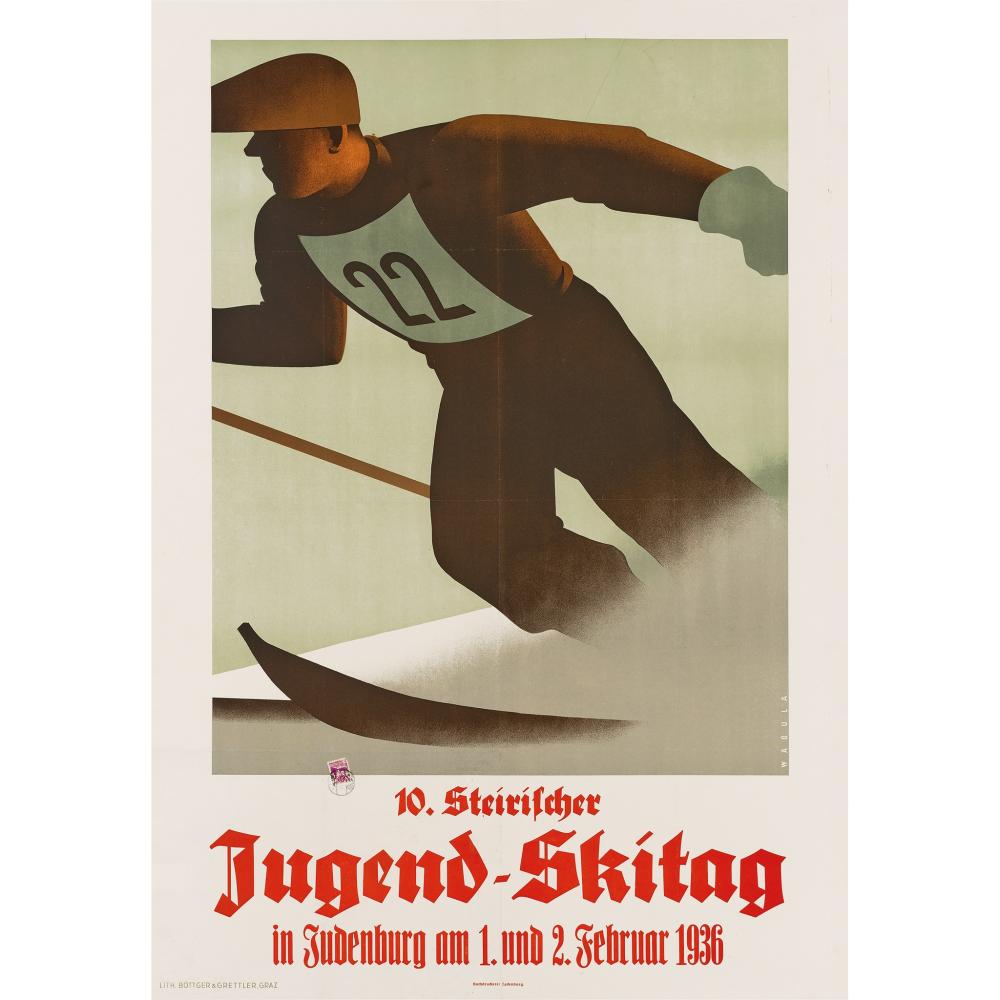 Hans Wagula comparable auction result: hans wagula 1894 1964 jugend skitag