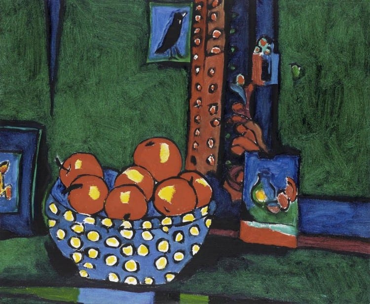PHILIP SUTTON, B. 1928 PAINTING FOR A CHILD sold by Sotheby's, lot 122 — auction record photograph