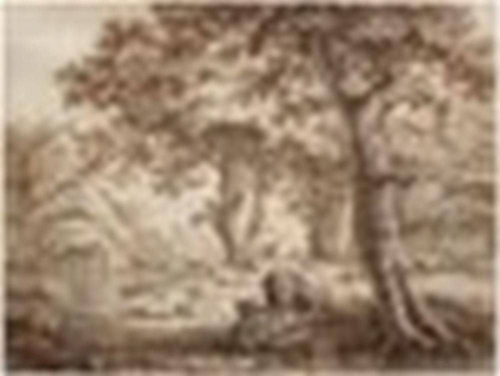 Jacob Cats comparable auction result: jacob cats altona 1741 1799 amsterdam landscape with cows under a tree