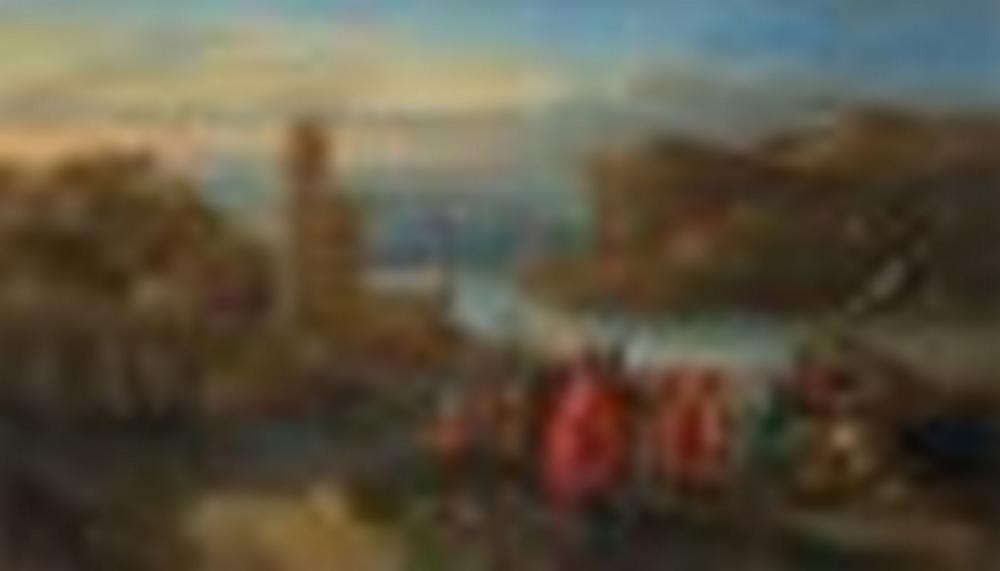 Adriaen van der Cabel comparable auction result: adriaen van der cabel rijswijk near the hauge 1630 31 1705 lyon christ preaching at the sea of galilee