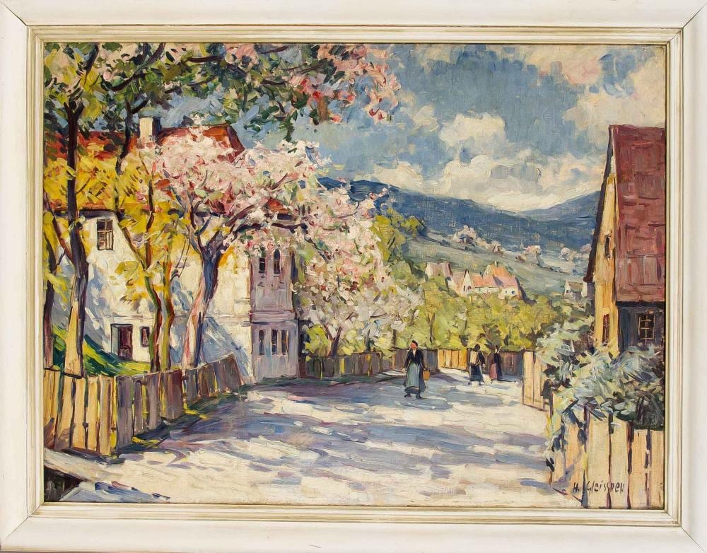 Hans Gleissner comparable auction result: hans gleissner 1880 1935 la
