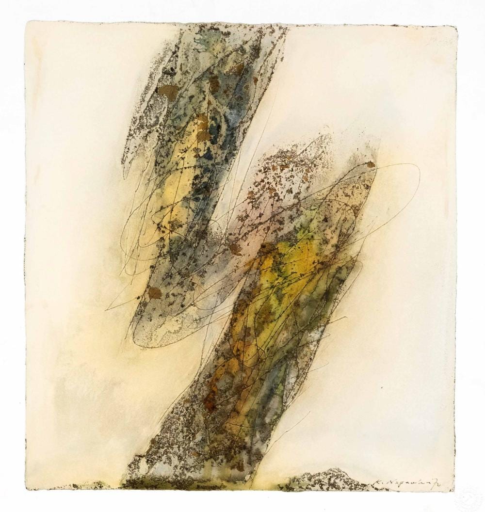 Kunito Nagaoka comparable auction result: kunito nagaoka 1940 contem