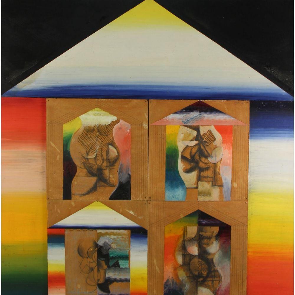 Edward Giobbi comparable auction result: edward giobbi american b 1926