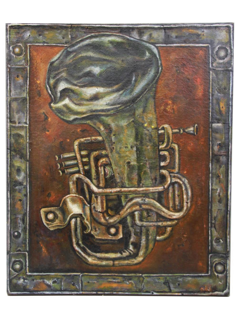 Andrey Grositsky comparable auction result: a russian oil painting by andrei grositsky