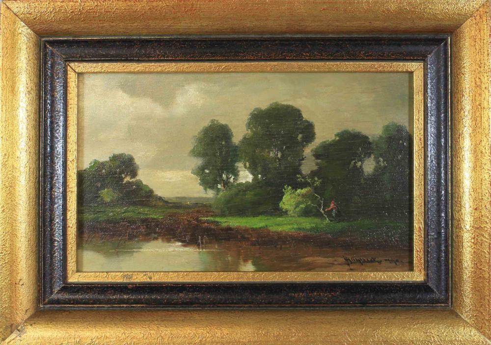 Josef Mühlbeck comparable auction result: josef m hlbeck sterreichisch 1878 1948 landschaft am see