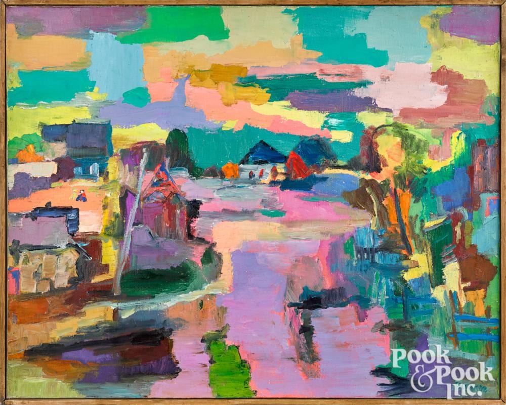 boris chetkov oil on canvas old cadoge · Pook & Pook Inc. · 2022-01-14 Boris Chetkov comparable auction result: boris chetkov oil on canvas old cadoge