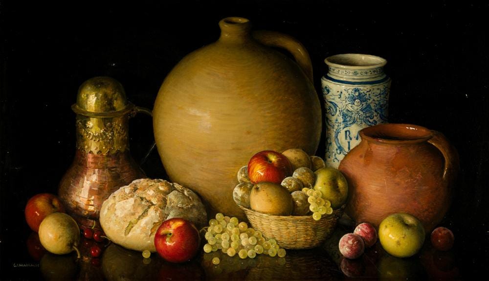 Carlos Laharrague comparable auction result: carlos laharrague 1936 2018 still life