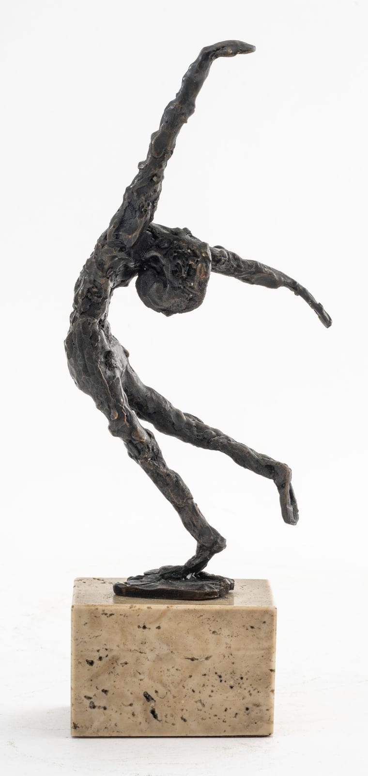 Domenico Mazzone comparable auction result: domenico mazzone ballerina bronze sculpture