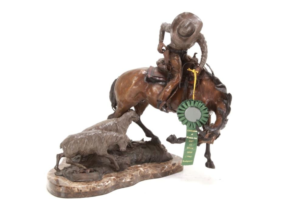 M. Jackson comparable auction result: m jackson 1934 2021 sheep horses a p bronze