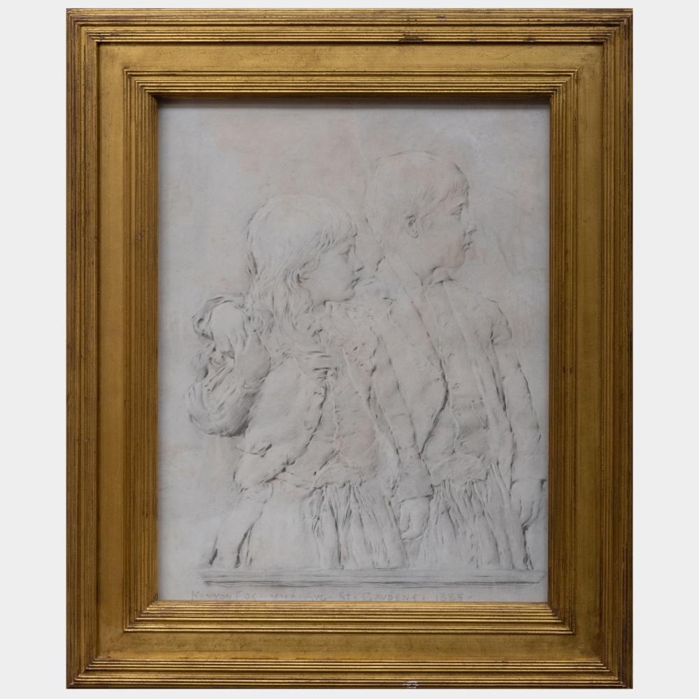 kenyon cox 1856 1919 the butler children · STAIR · 2022-01-27 Kenyon Cox comparable auction result: kenyon cox 1856 1919 the butler children