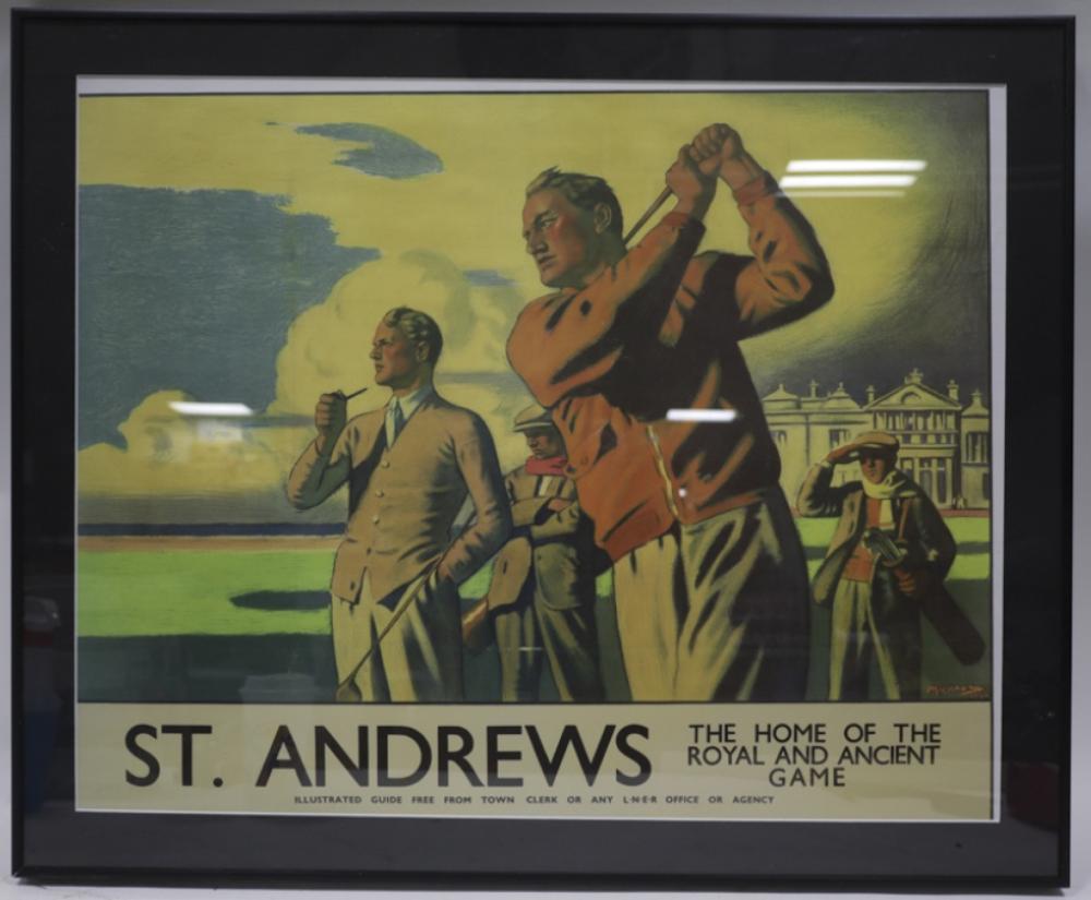 arthur c michael st andrews framed print · Kraft Auction Service · 2022-01-15 Arthur C. Michael comparable auction result: arthur c michael st andrews framed print