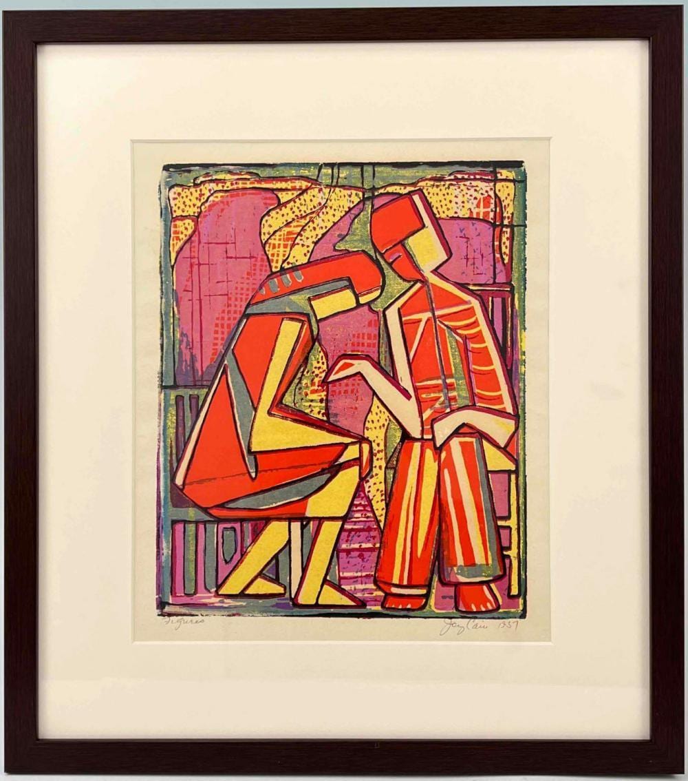 Joseph Lambert Cain comparable auction result: joseph lambert cain figures work on paper