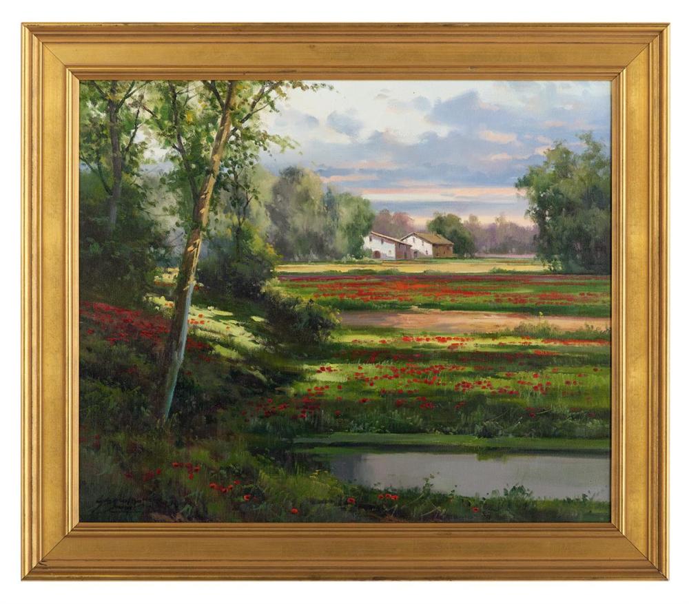 Salvador Caballero comparable auction result: salvador caballero spanish 1943 2006 remanso