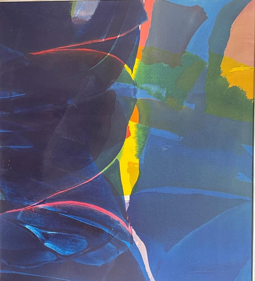 Andrea Hahn comparable auction result: andrea hahn american 1944 2019 acrylic on canvas