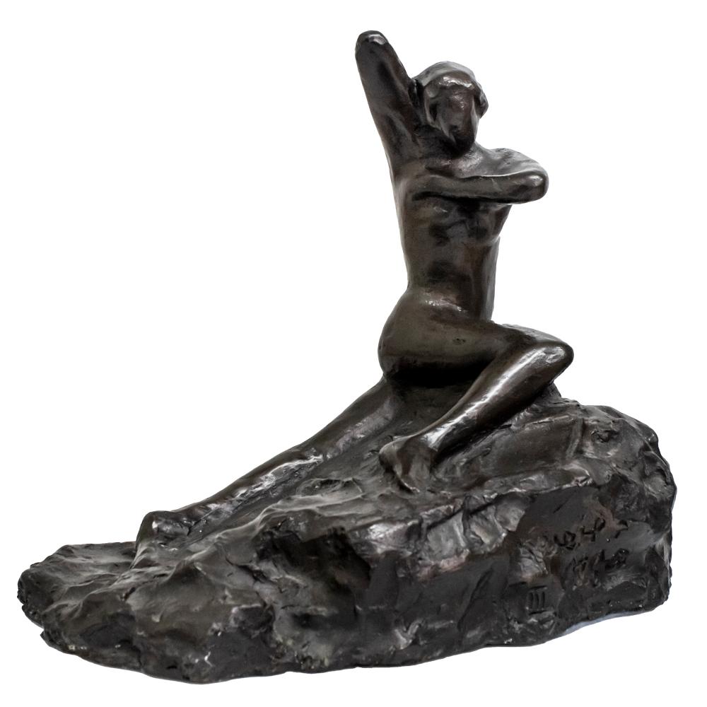 Batia Lichansky comparable auction result: batia lichansky 1900 1992 bathing woman bronze sculpture 1980