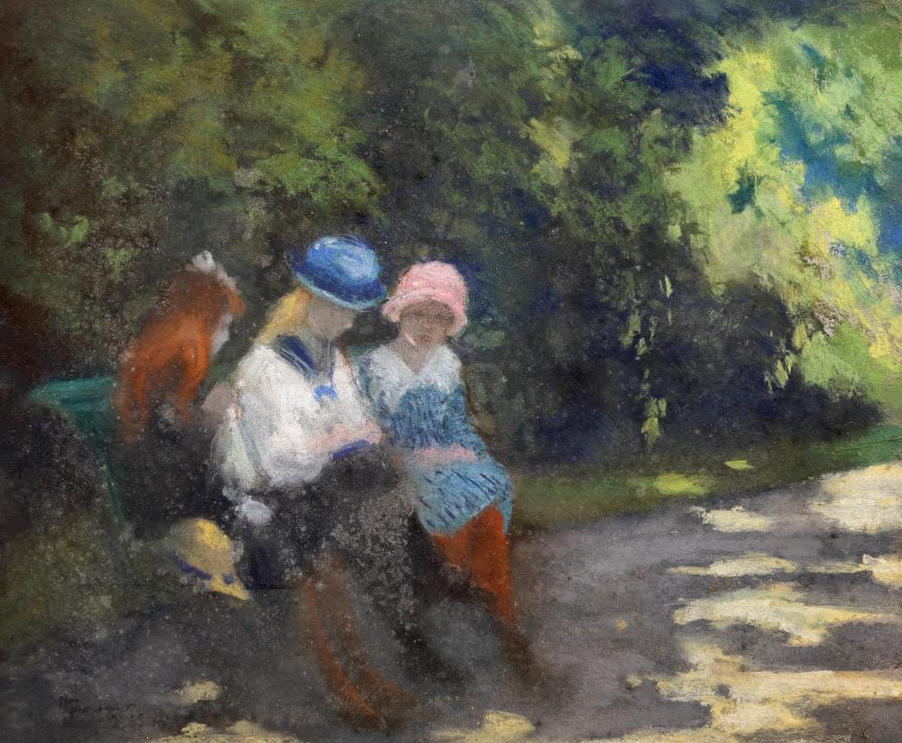nicolae gropeanu in the park · A10 by Artmark · 2022-01-27 Nicolae Gropeanu comparable auction result: nicolae gropeanu in the park