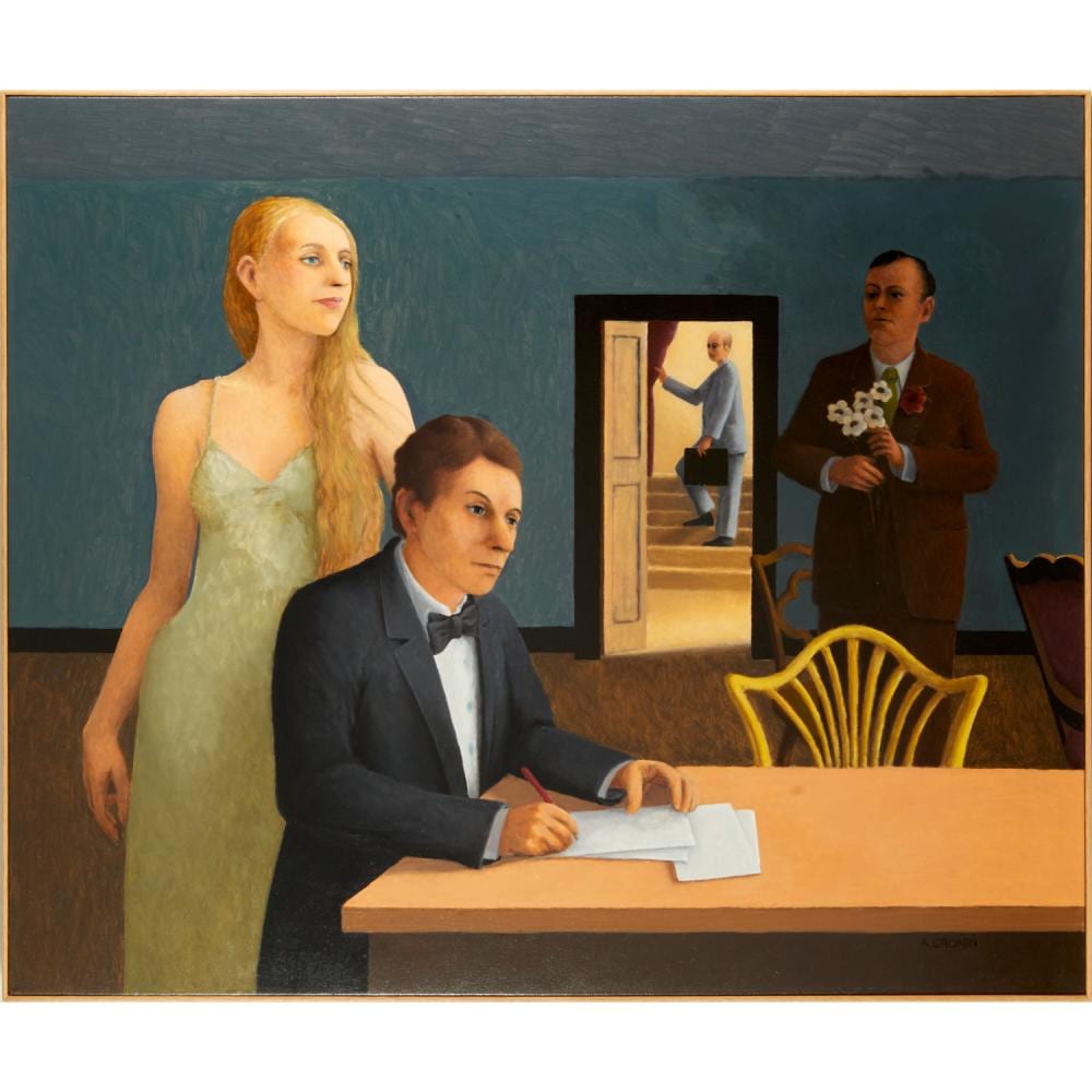 robert cronin large oil on canvas 2003 · Millea Bros Ltd · 2022-02-02 Robert Cronin comparable auction result: robert cronin large oil on canvas 2003
