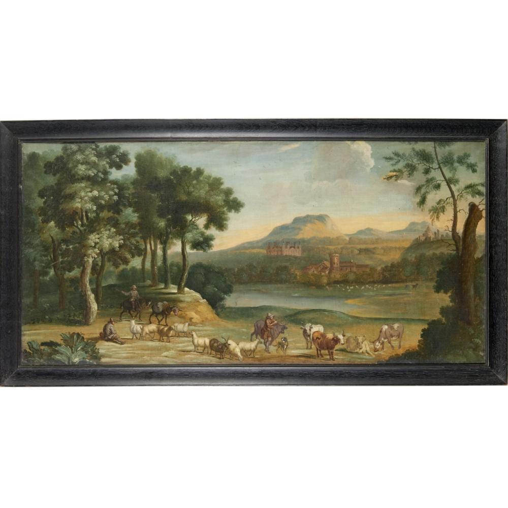 John Constable (follower), large oil on canvas sold by Millea Bros Ltd, lot 1140 — auction record photograph