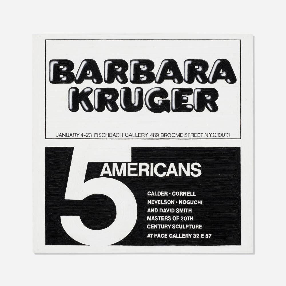 simon linke barbara kruger at fischbach gallery · Wright · 2022-01-27 Simon Linke comparable auction result: simon linke barbara kruger at fischbach gallery