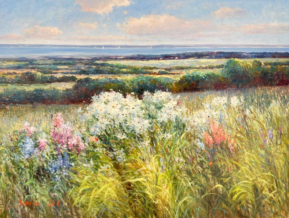 sang m lee field by the sea · Capsule Gallery Auction · 2022-01-27 Sang M. Lee comparable auction result: sang m lee field by the sea