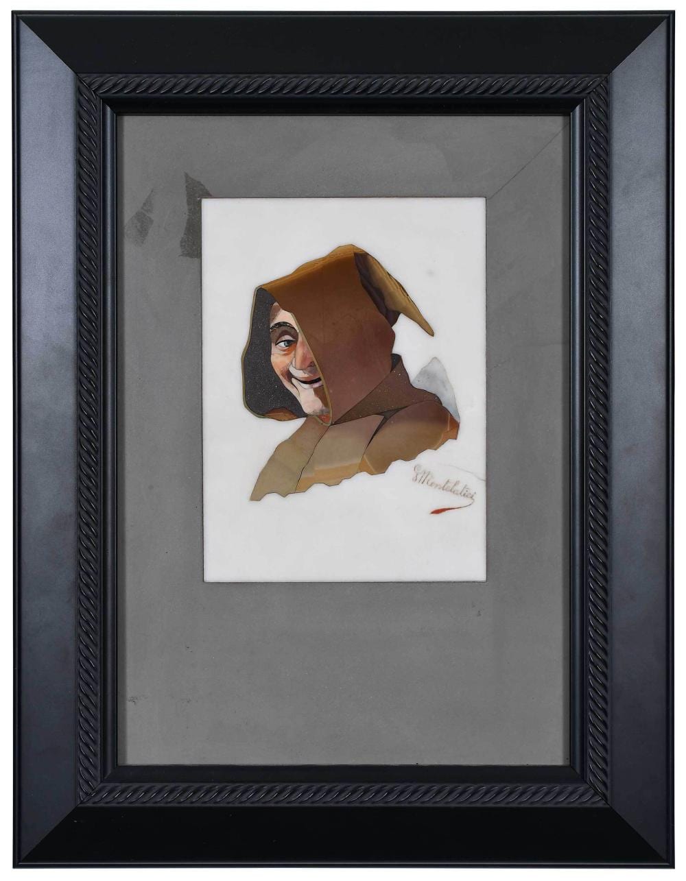 Giovanni Montelatici comparable auction result: giovanni montelatici framed pietra dura plaque